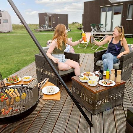 Tiny House Nature 2 Innenlage - Green Tiny Village Harlesiel 카롤리넨시엘 외부 사진