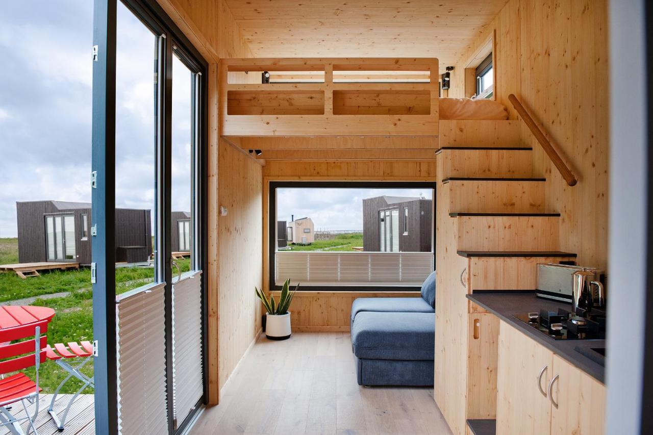 Tiny House Nature 2 Innenlage - Green Tiny Village Harlesiel 카롤리넨시엘 외부 사진