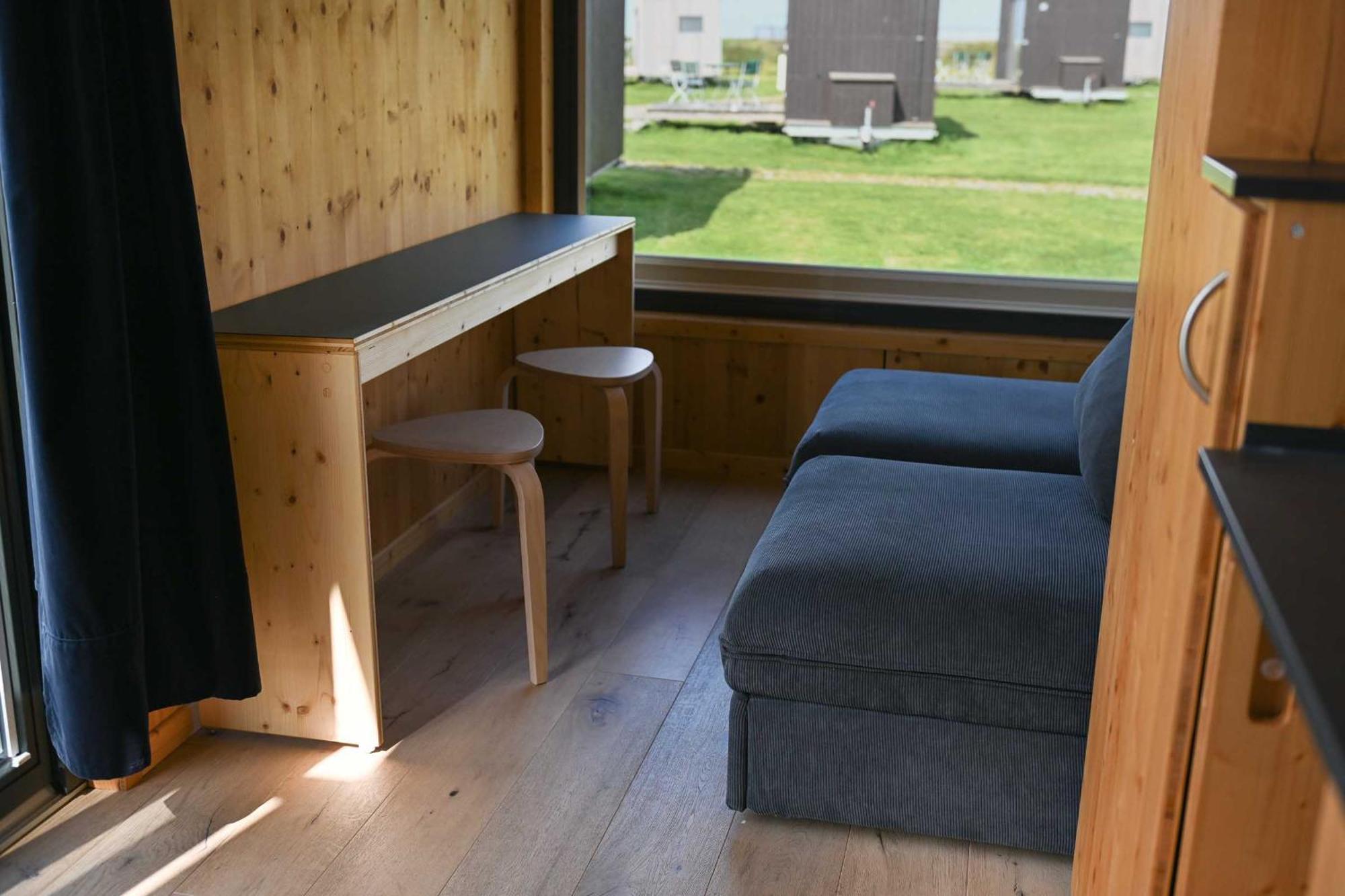 Tiny House Nature 2 Innenlage - Green Tiny Village Harlesiel 카롤리넨시엘 외부 사진